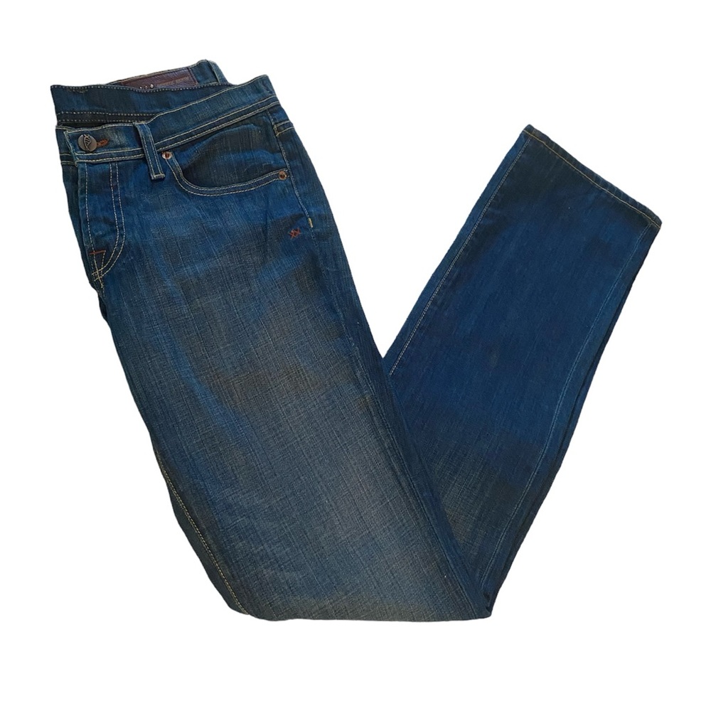 Women’s Genetic Denim Button Fly Boot cut size 28 EUC Made in USA